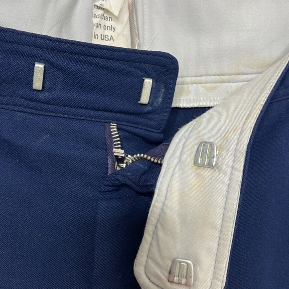 VTG Bogner Navy Wool Ski Snow Strip-up Pants Sz 34 Regular WEAR - Picture 6 of 11